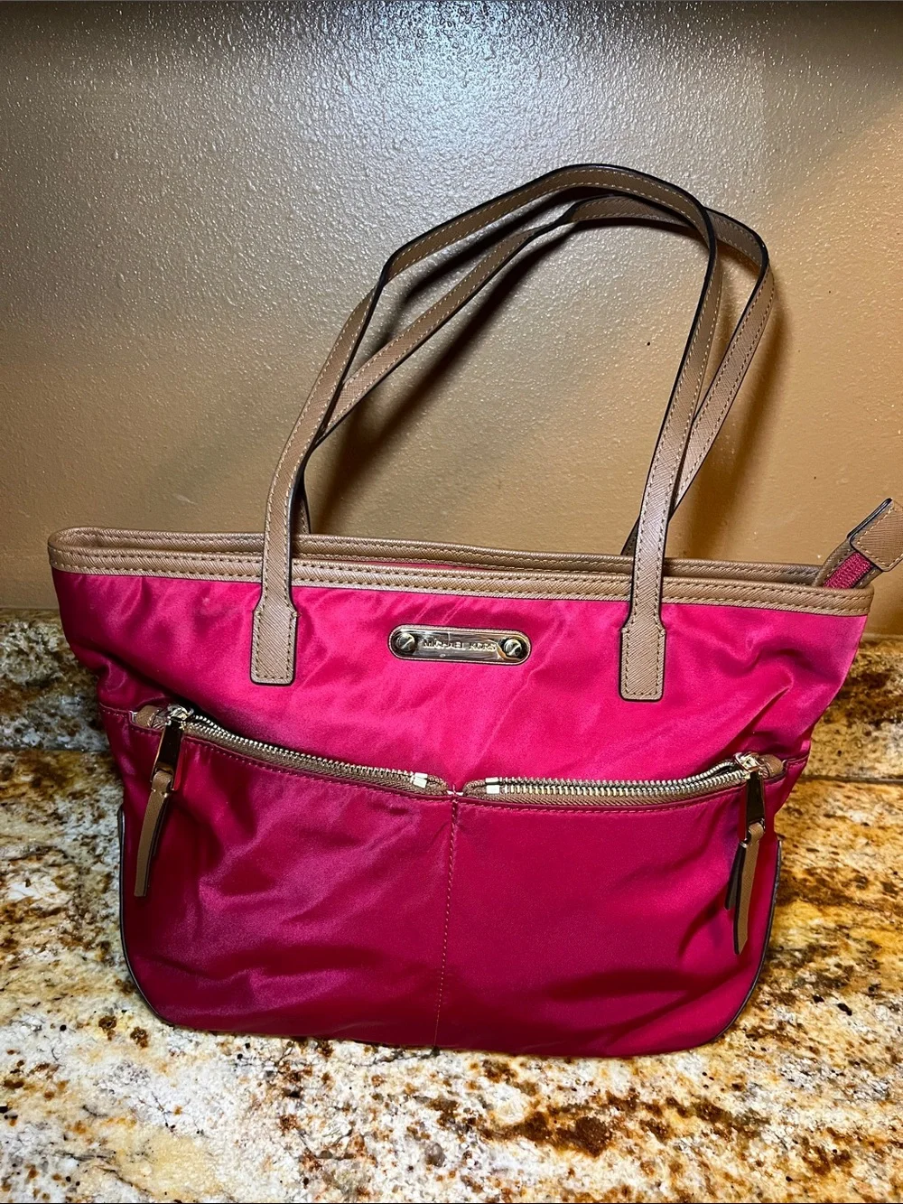 Michael Kors Nylon Hand Bag - Picture 1 of 8